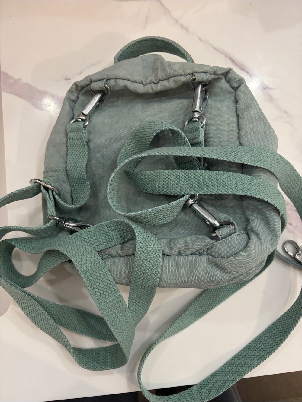 Kipling Mini Backpack in Mint - Picture 2 of 5